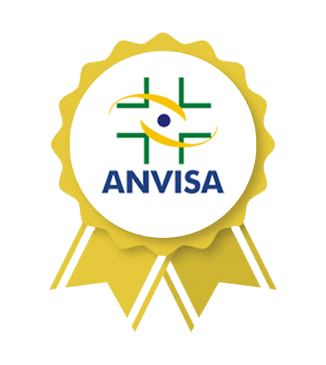 Produto registrado na ANVISA